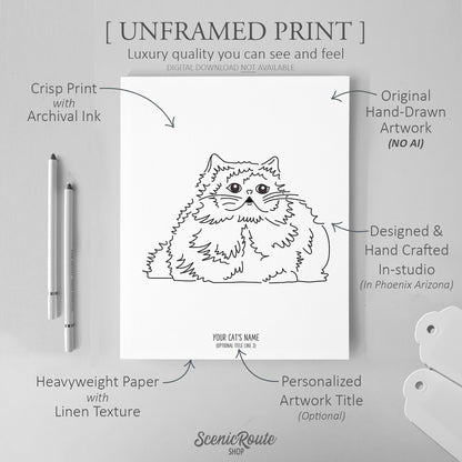 Himalayan Cat Art Print