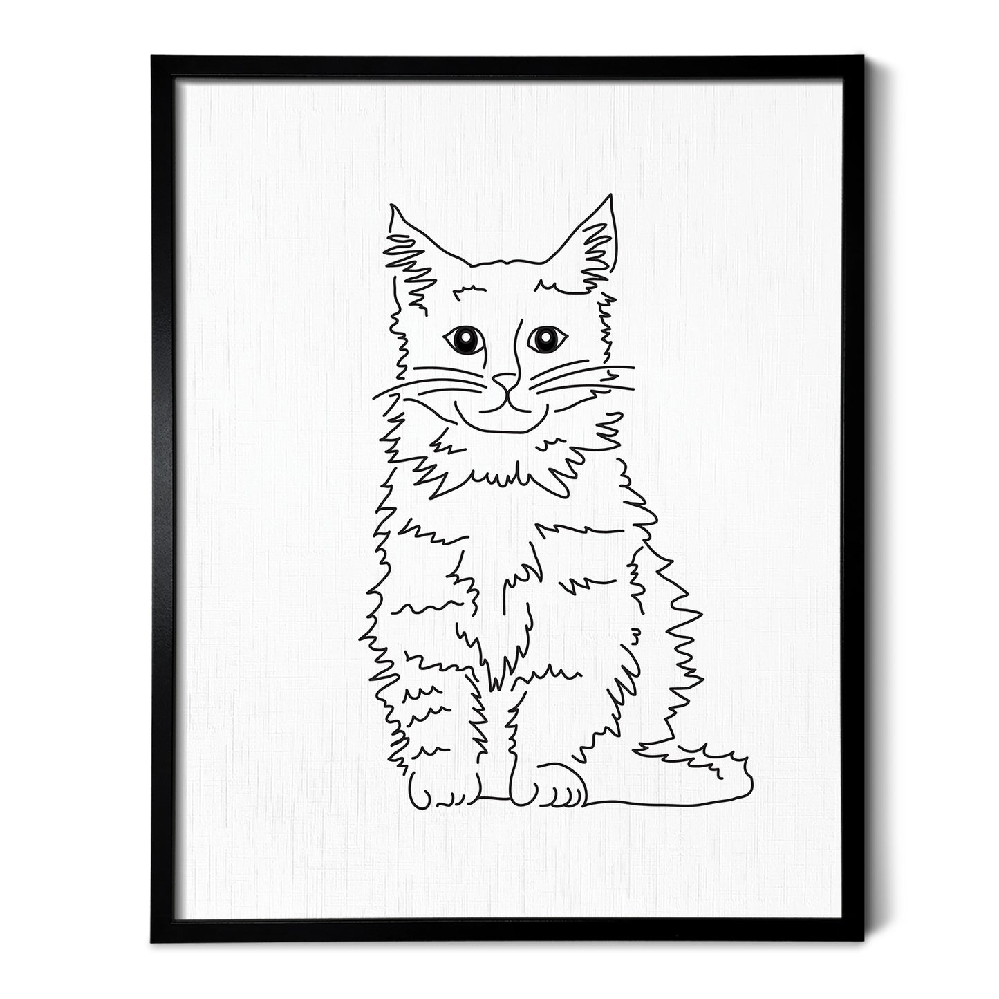 Maine Coon Cat Art Print