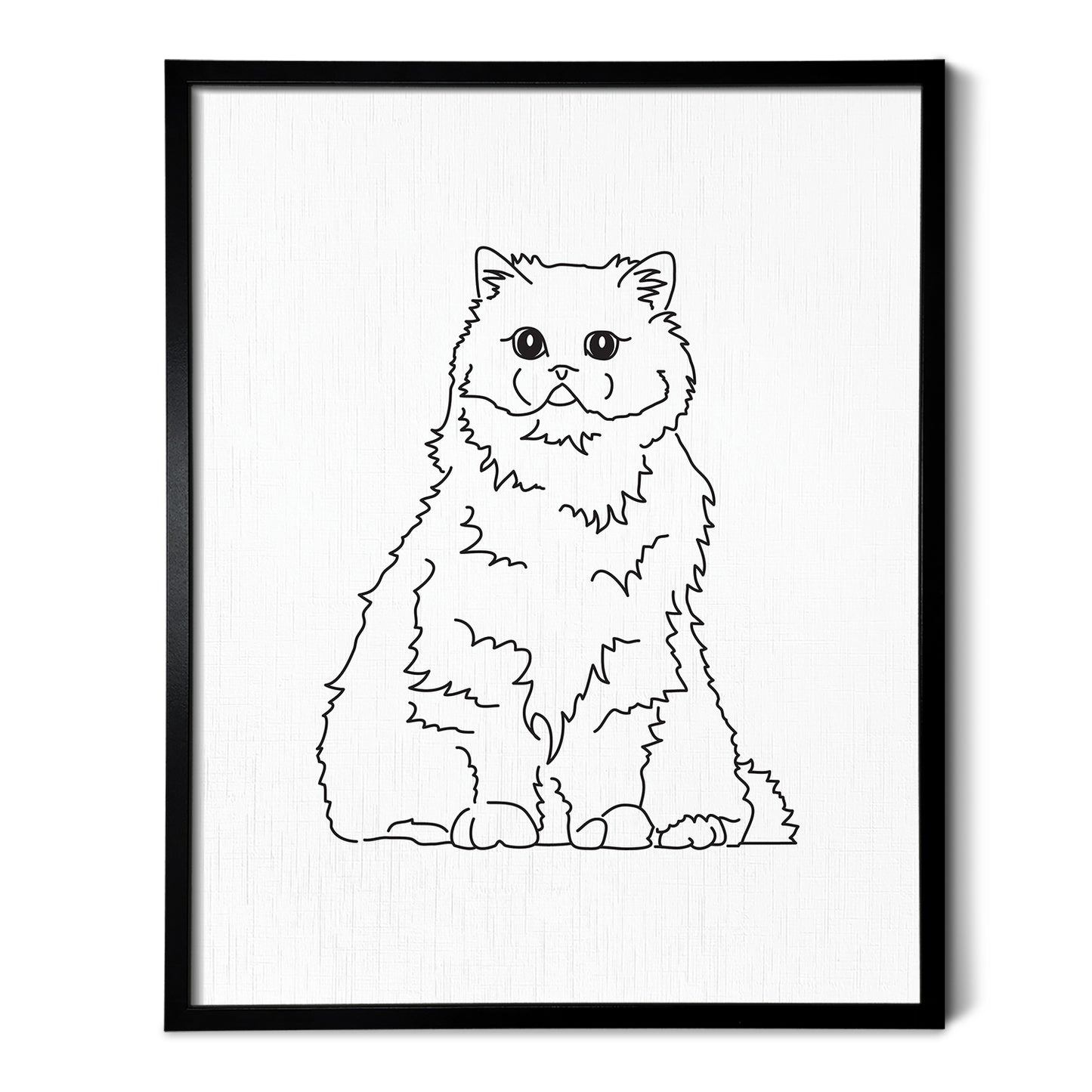 Persian Cat Art Print