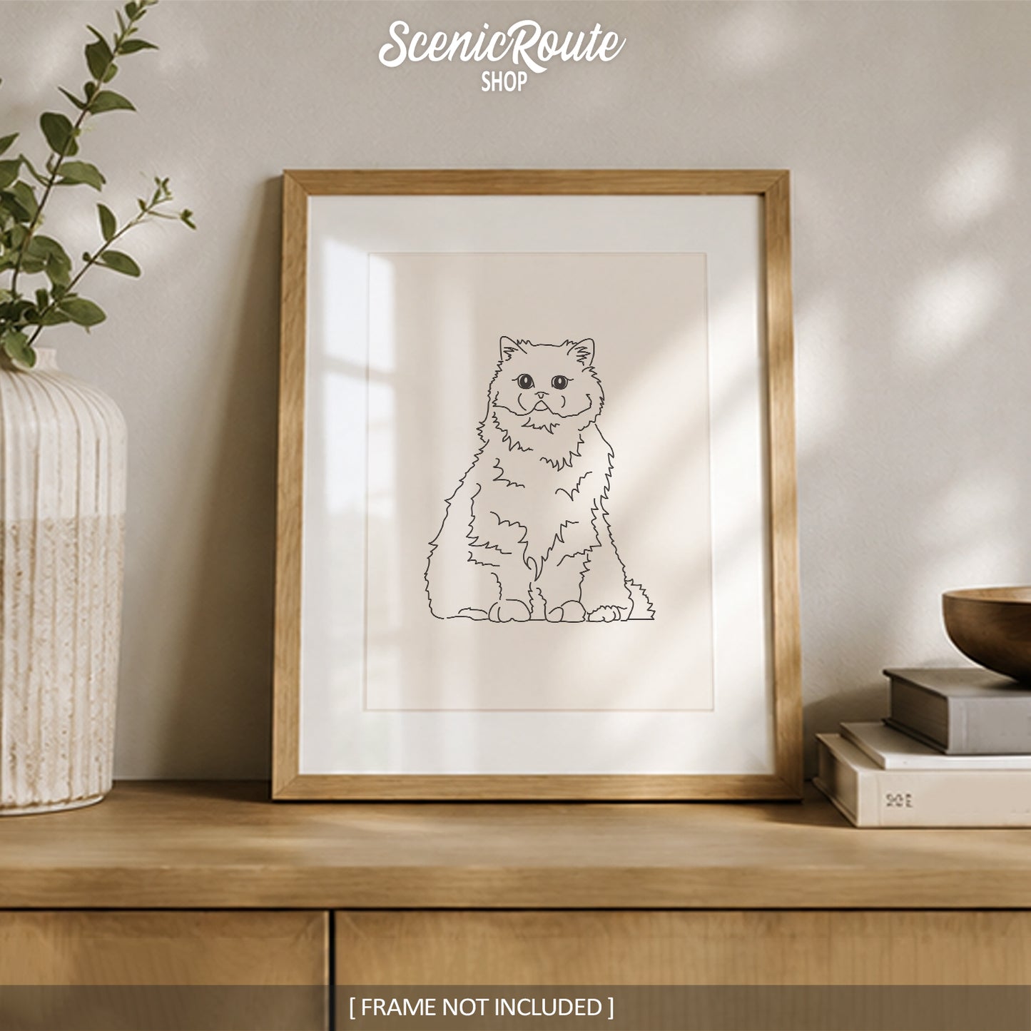 Persian Cat Art Print