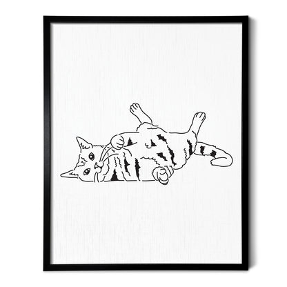 Playful Cat Art Print