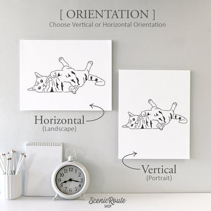 Playful Cat Art Print