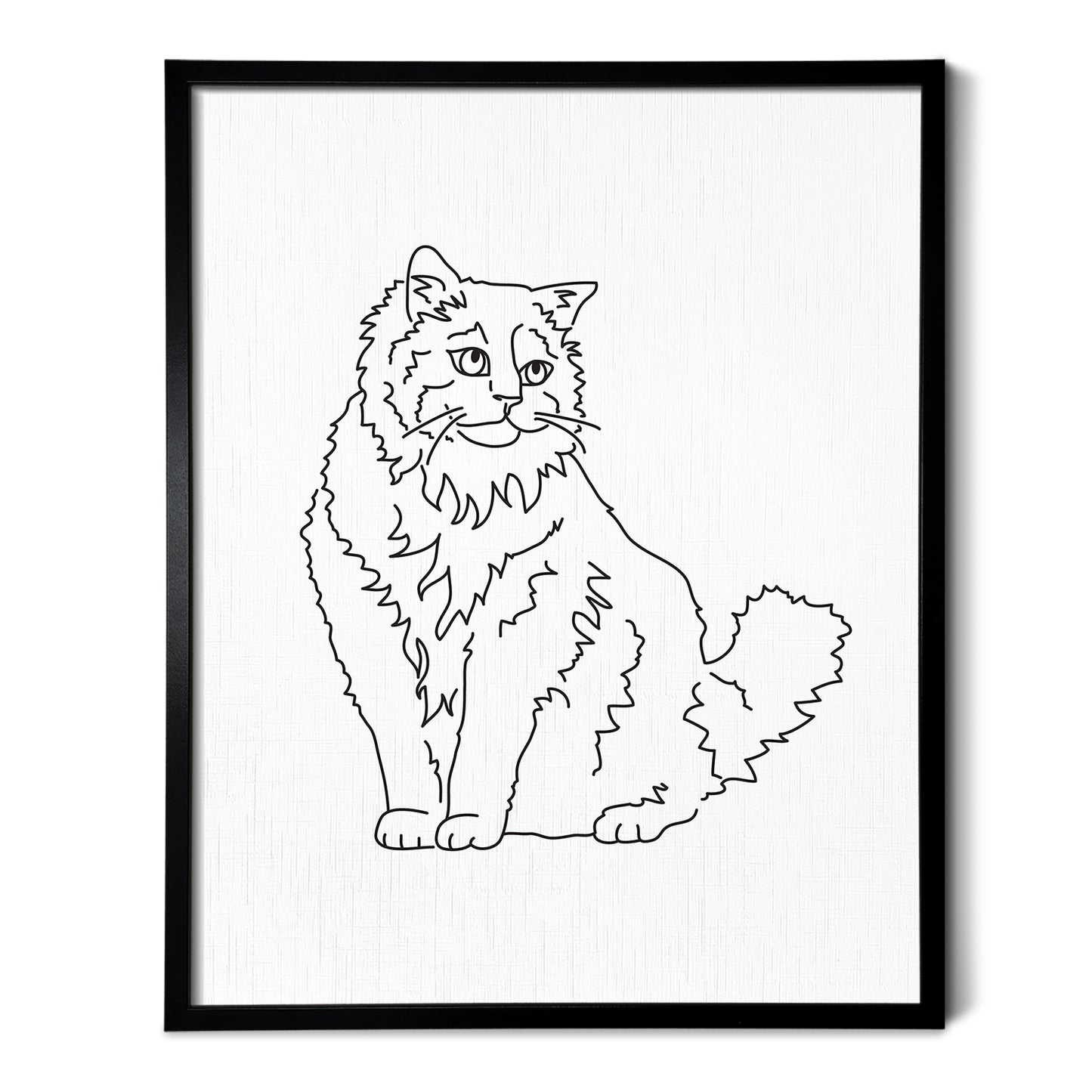Ragdoll Cat Art Print