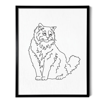 Ragdoll Cat Art Print