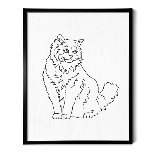 Ragdoll Cat Art Print