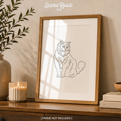 Ragdoll Cat Art Print