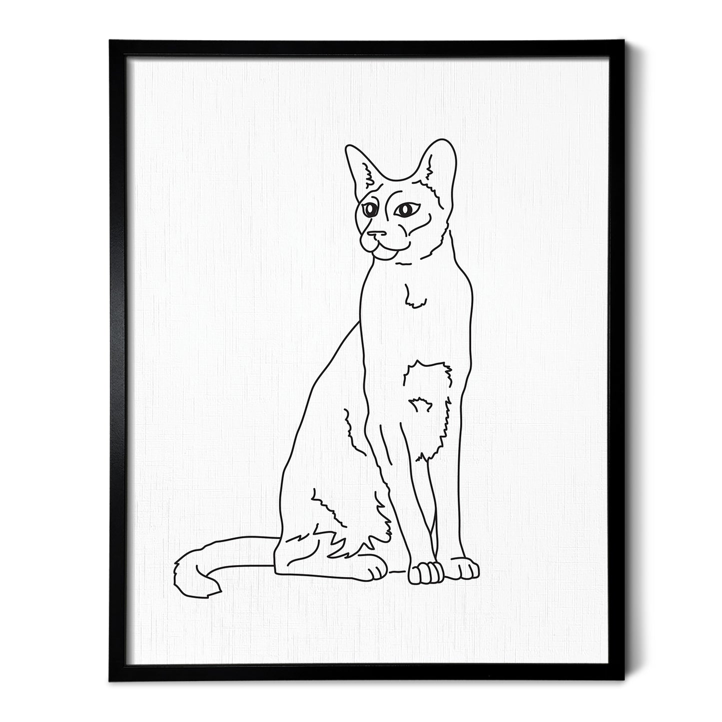 Siamese Cat Art Print