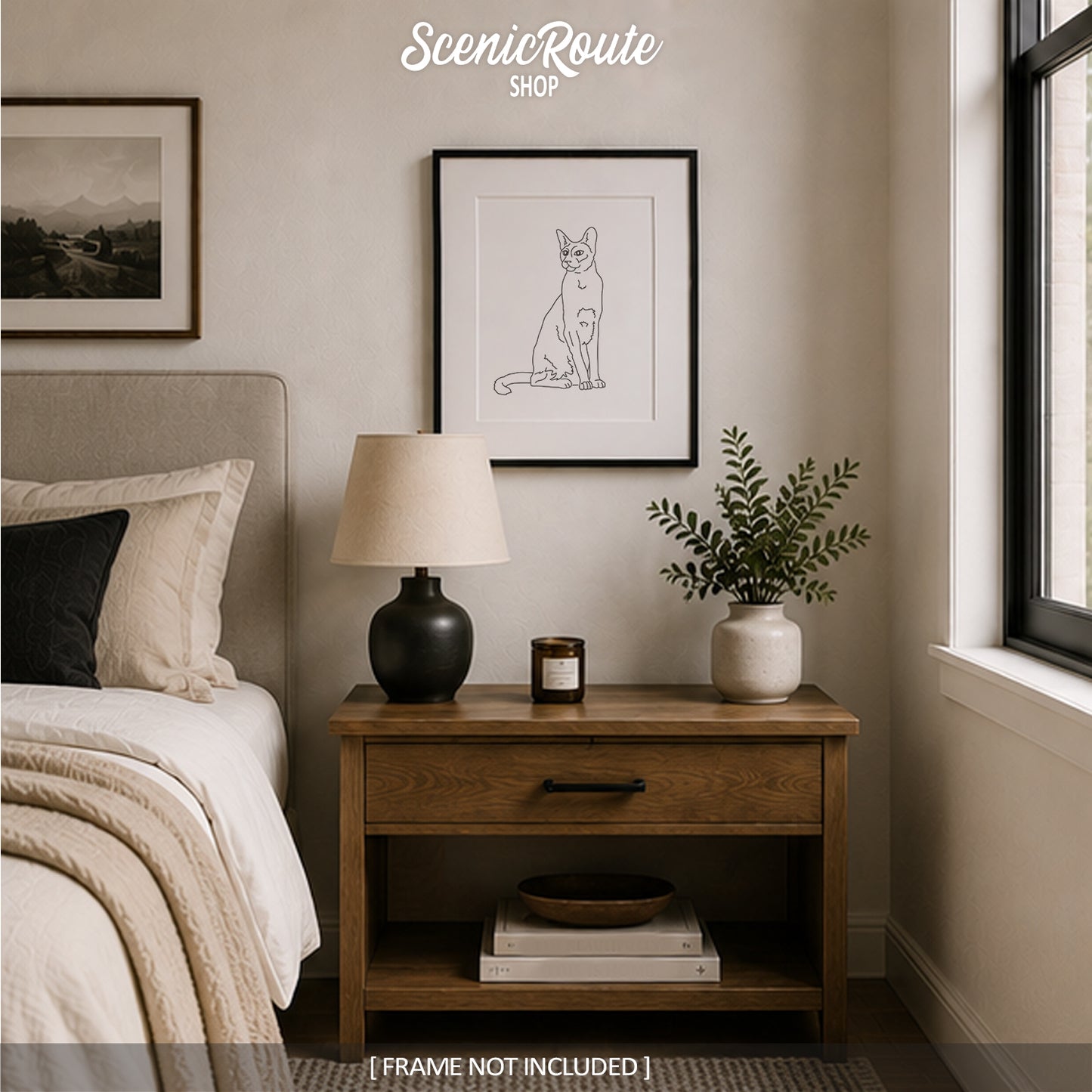 Siamese Cat Art Print