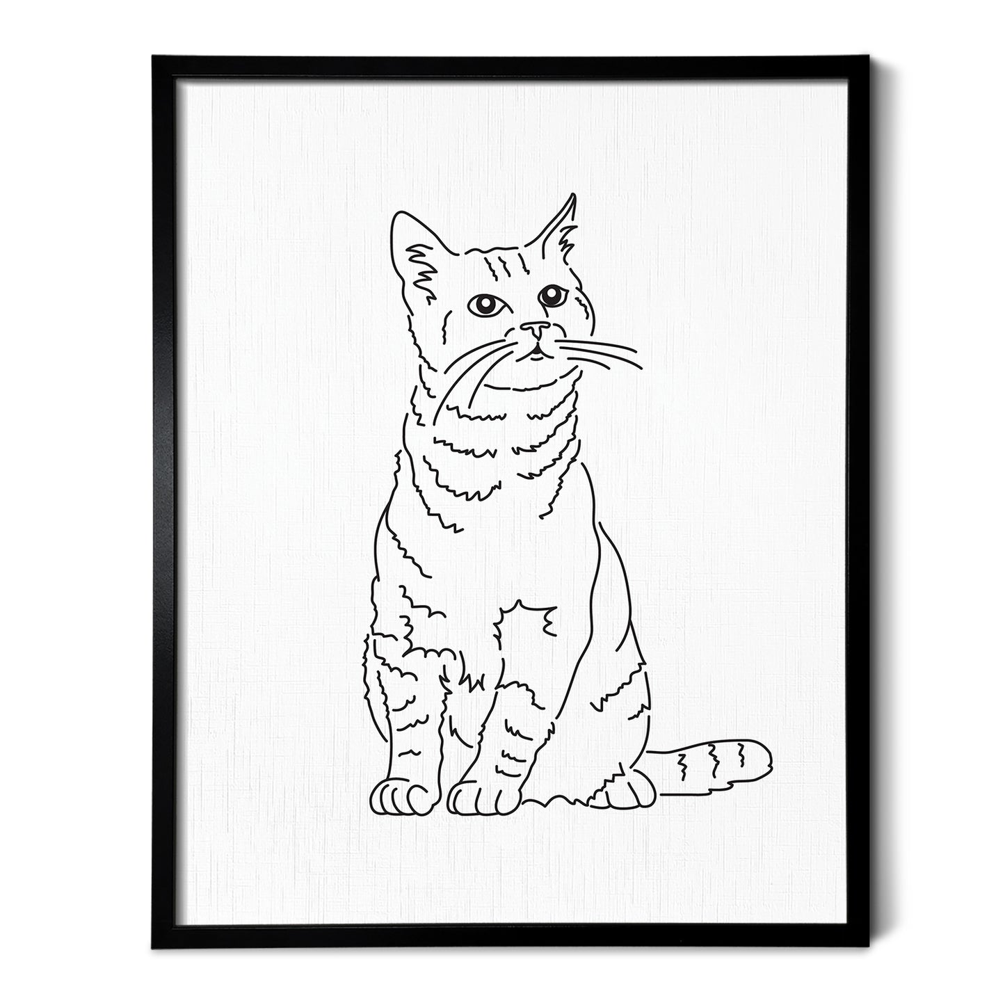 Tabby Cat Art Print