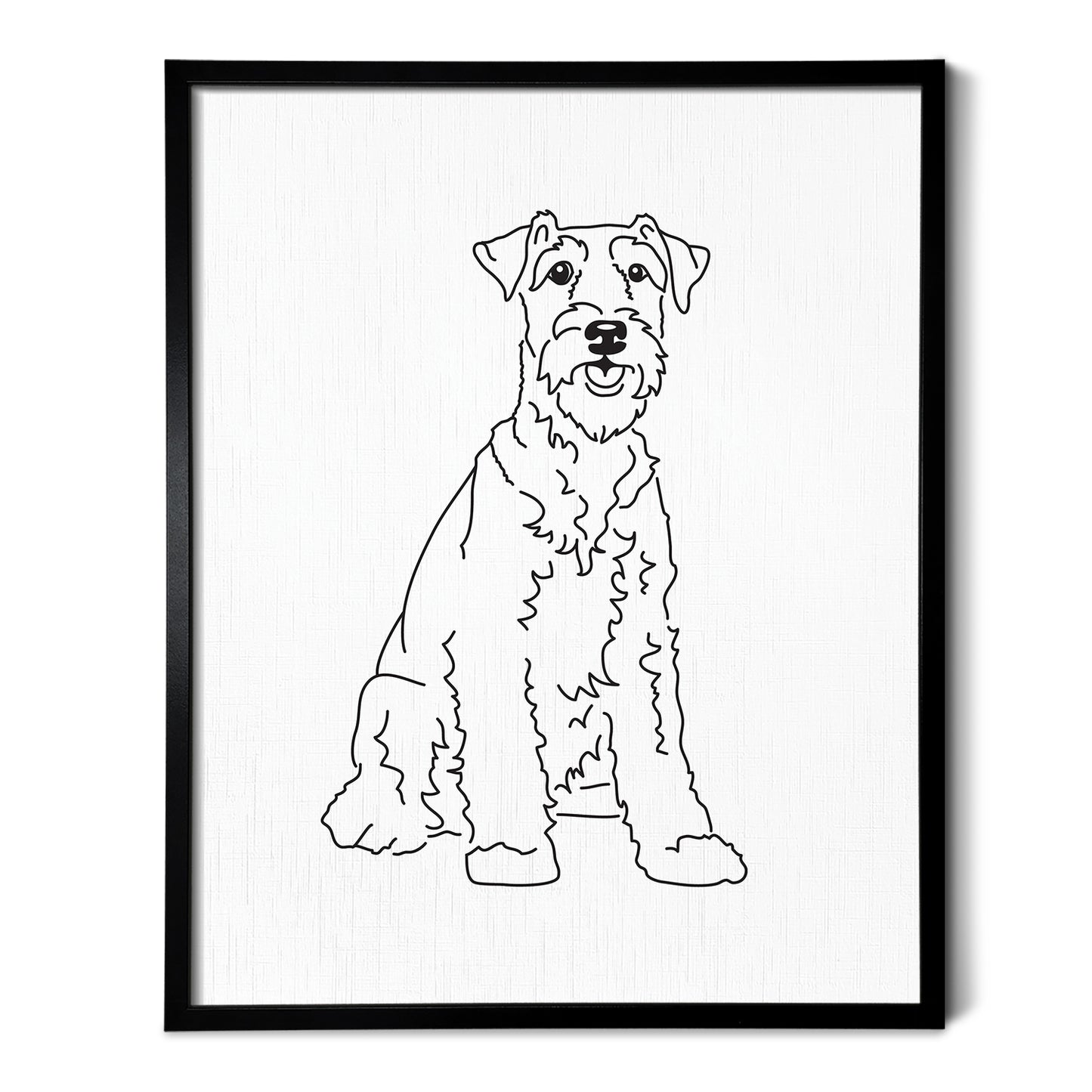 Airedale Art Print