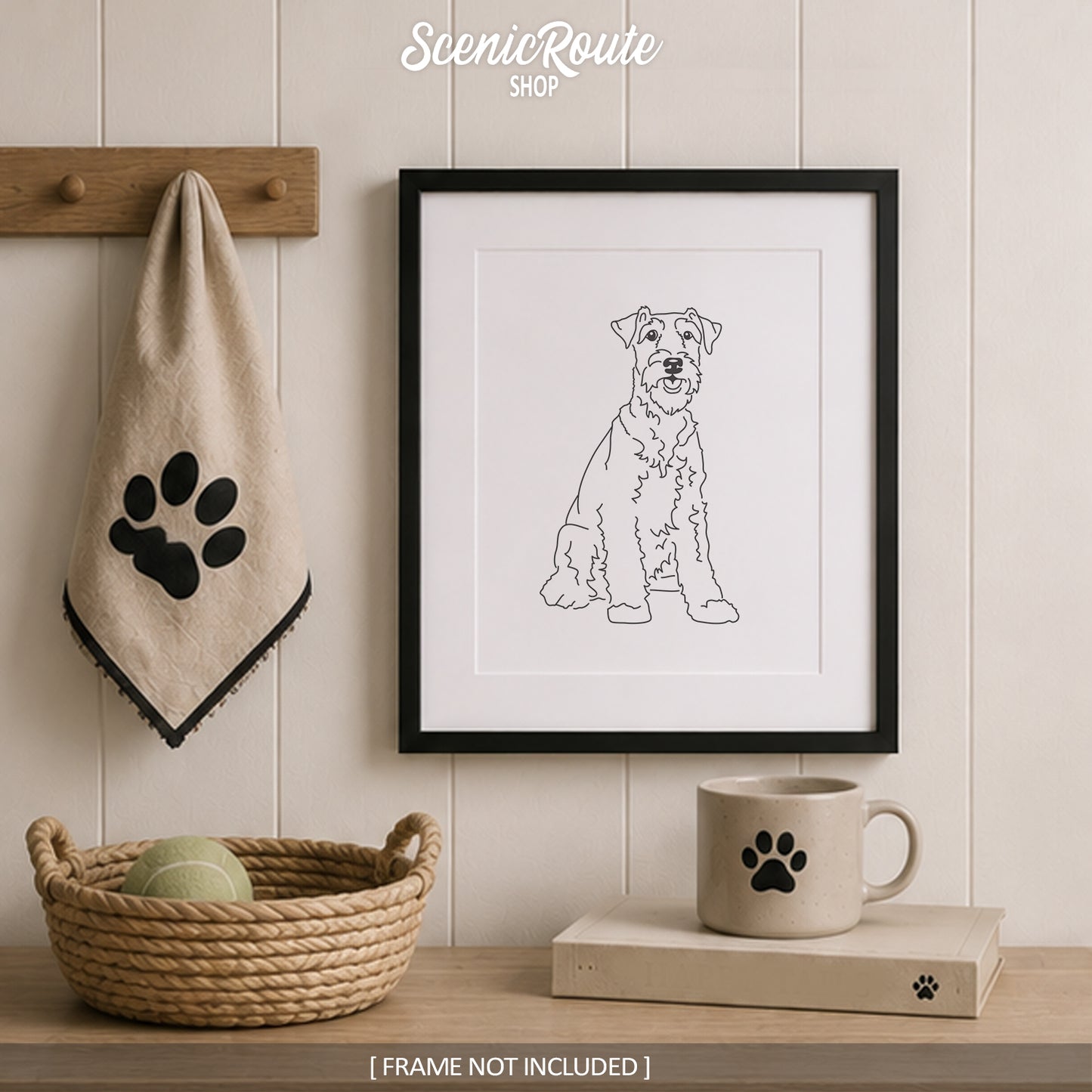Airedale Art Print