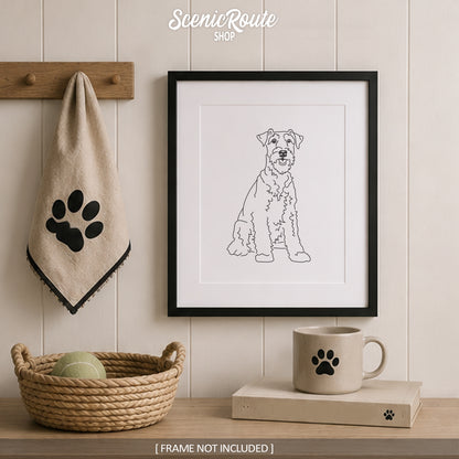 Airedale Art Print