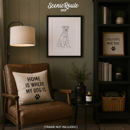 Airedale Art Print