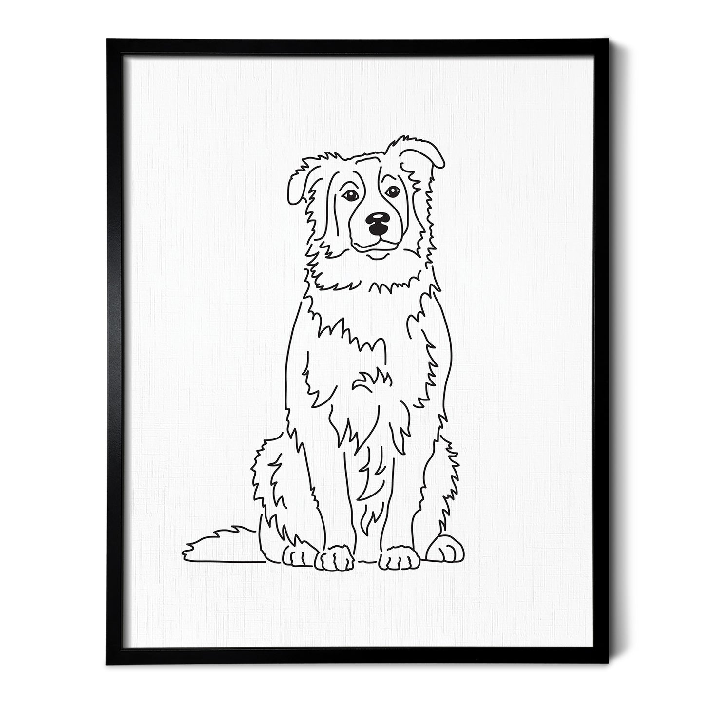 Australian Shepherd Art Print
