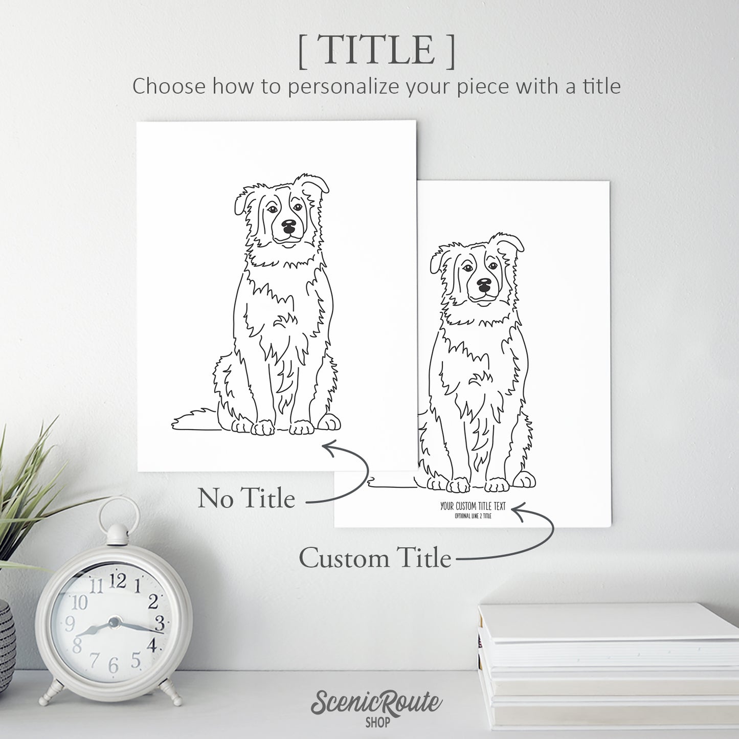 Australian Shepherd Art Print