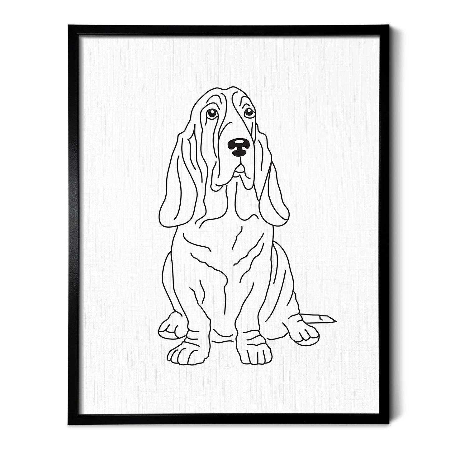 Basset Hound Art Print