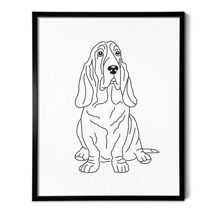 Basset Hound Art Print