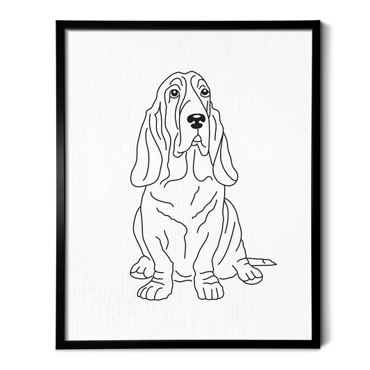 Basset Hound Art Print