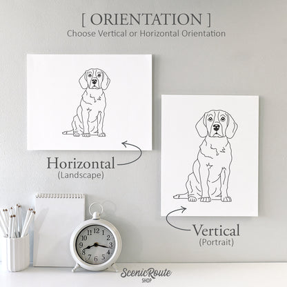 Beagle Art Print