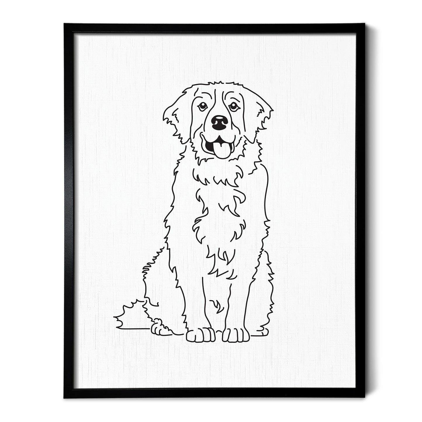 Bernese Mountain Dog Art Print