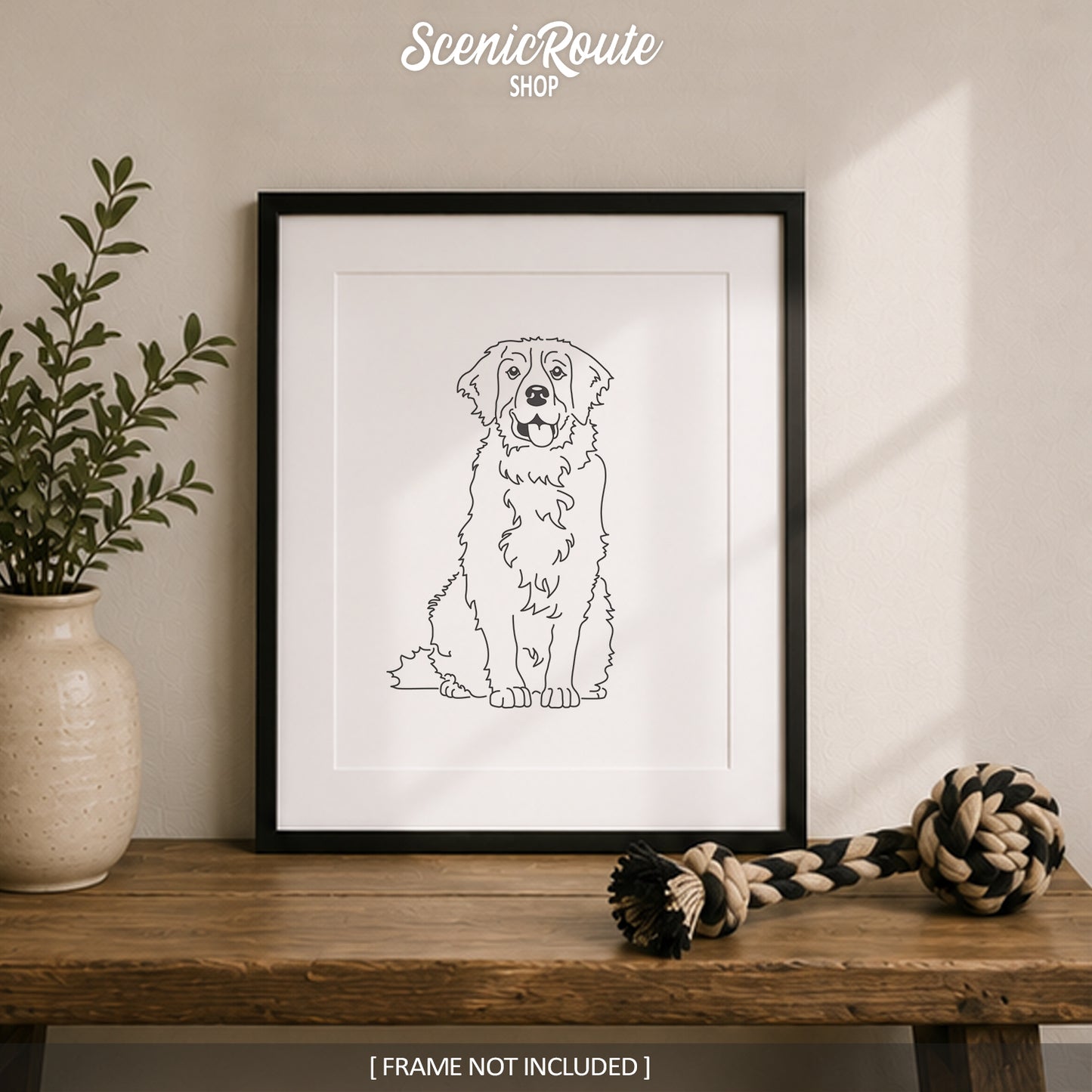 Bernese Mountain Dog Art Print