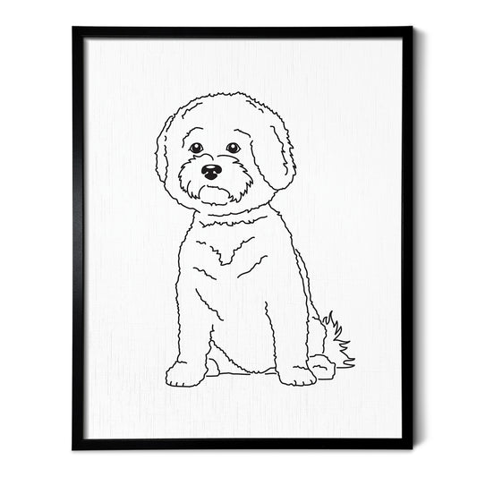 Bichon Frise Art Print