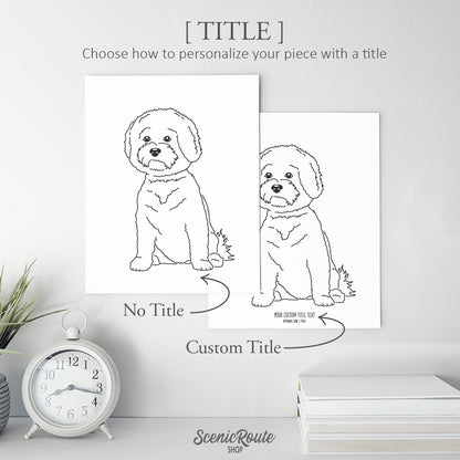 Bichon Frise Art Print