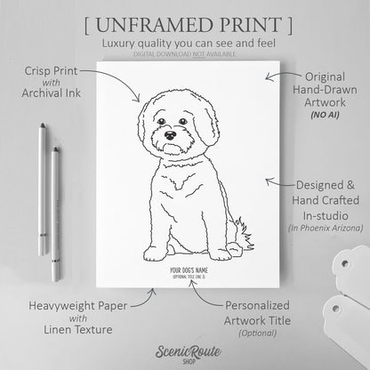 Bichon Frise Art Print