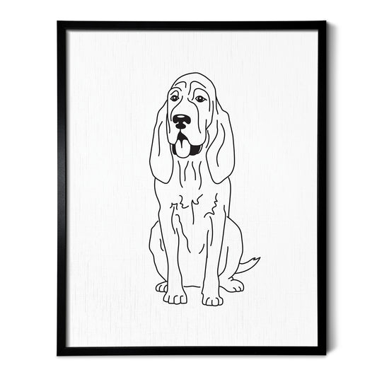 Bloodhound Art Print