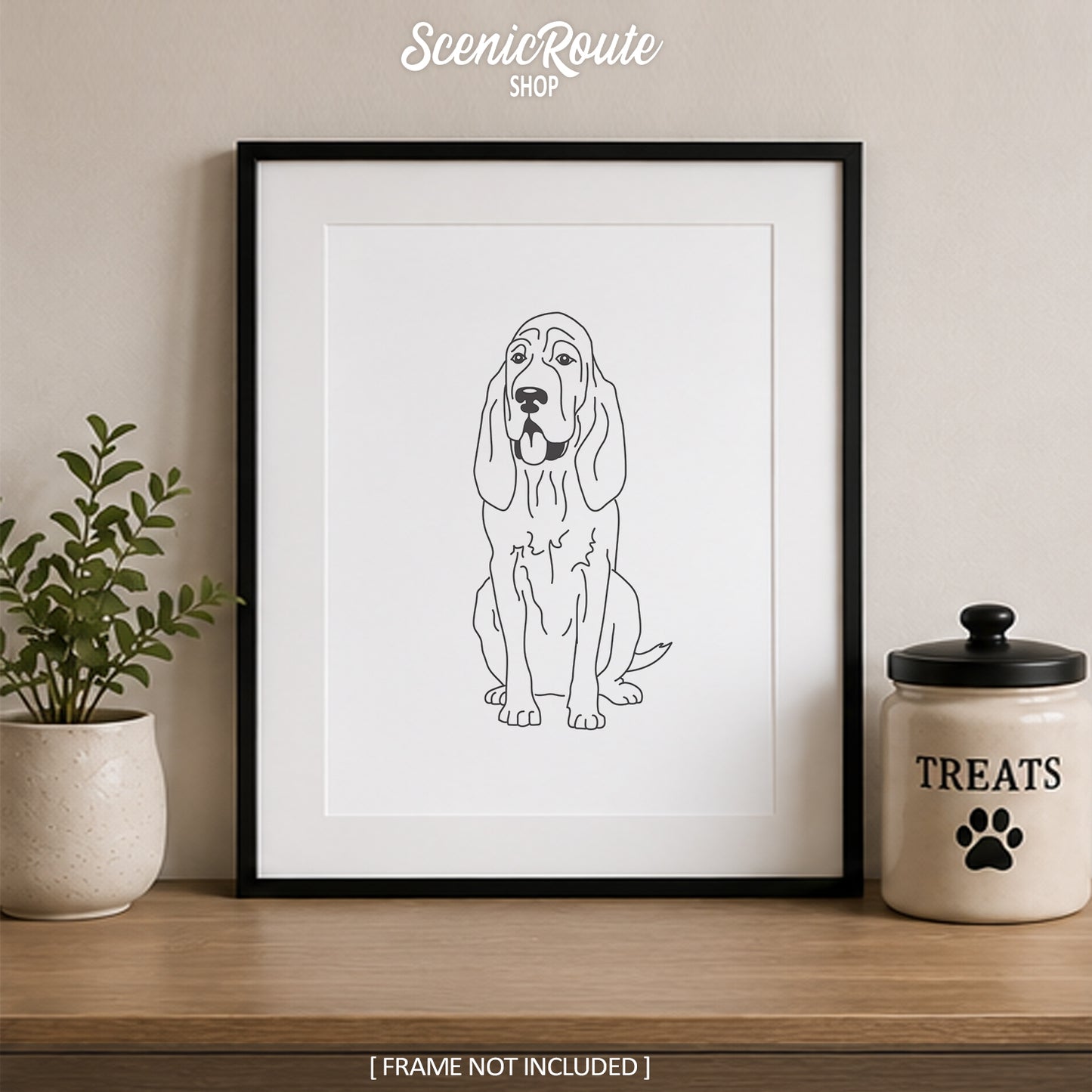 Bloodhound Art Print