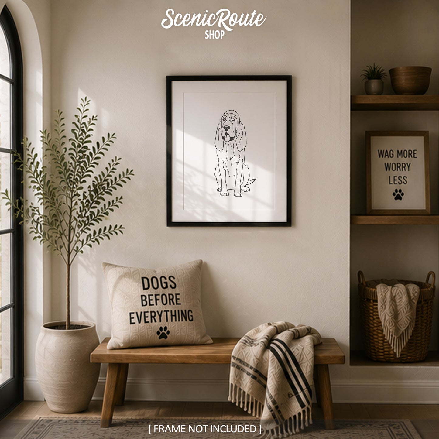 Bloodhound Art Print