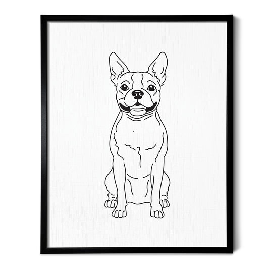 Boston Terrier Art Print