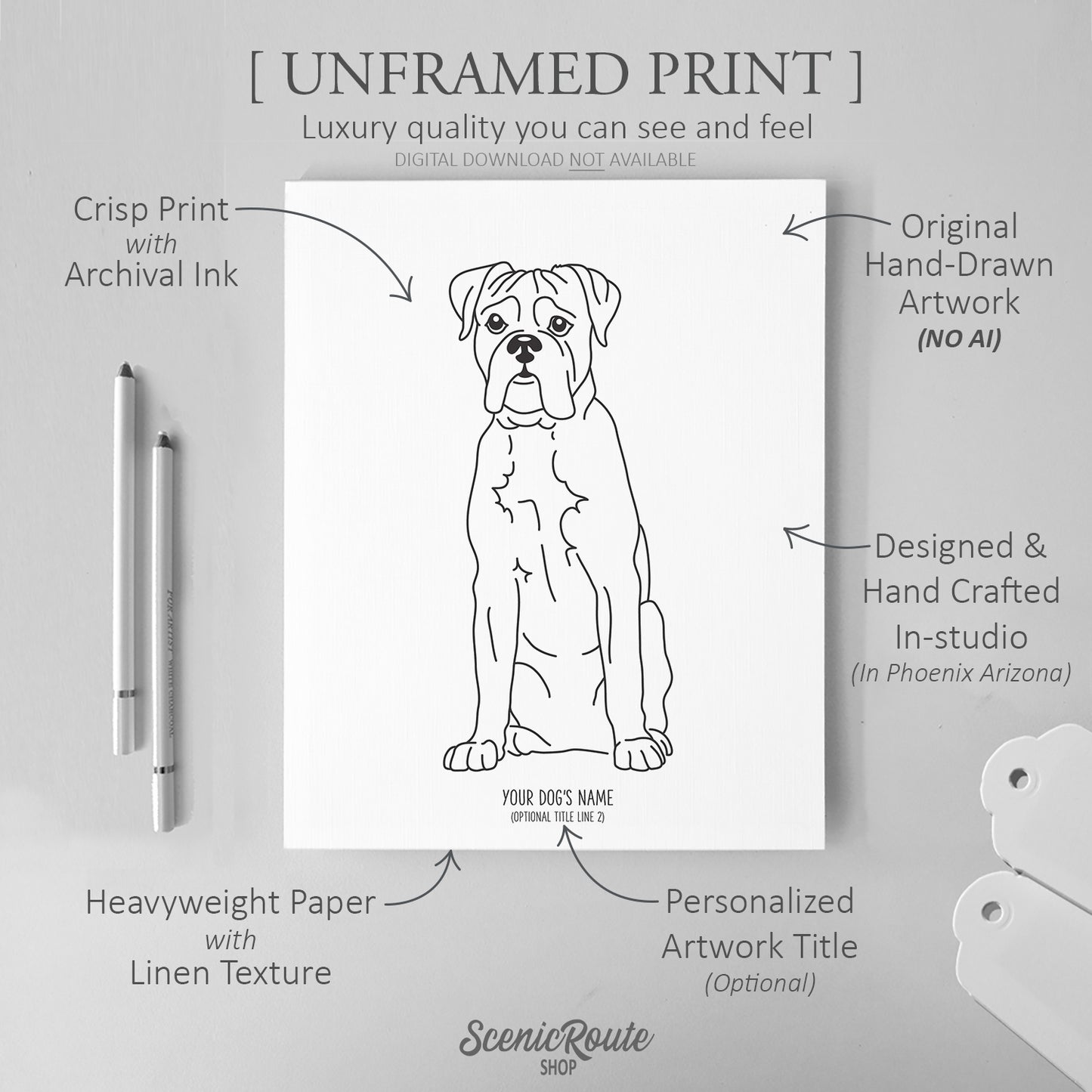 Boxer Art Print