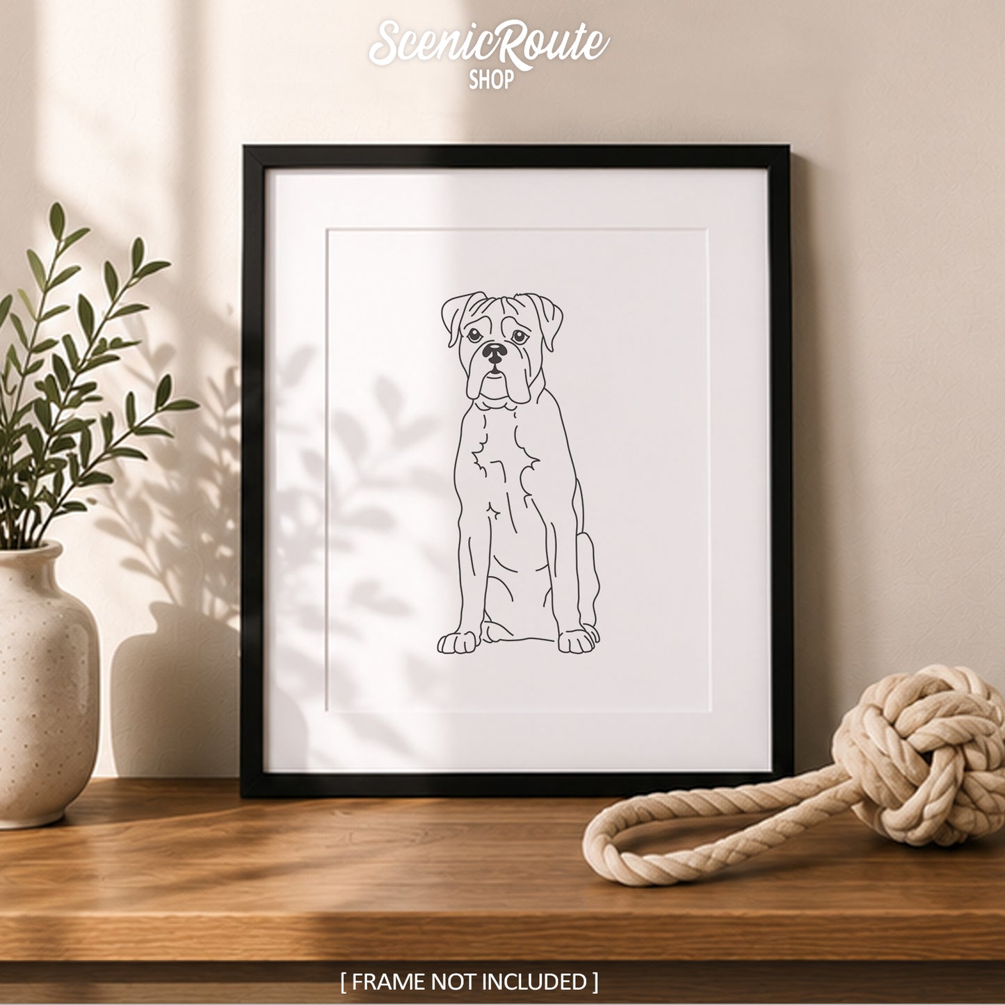 Boxer Art Print