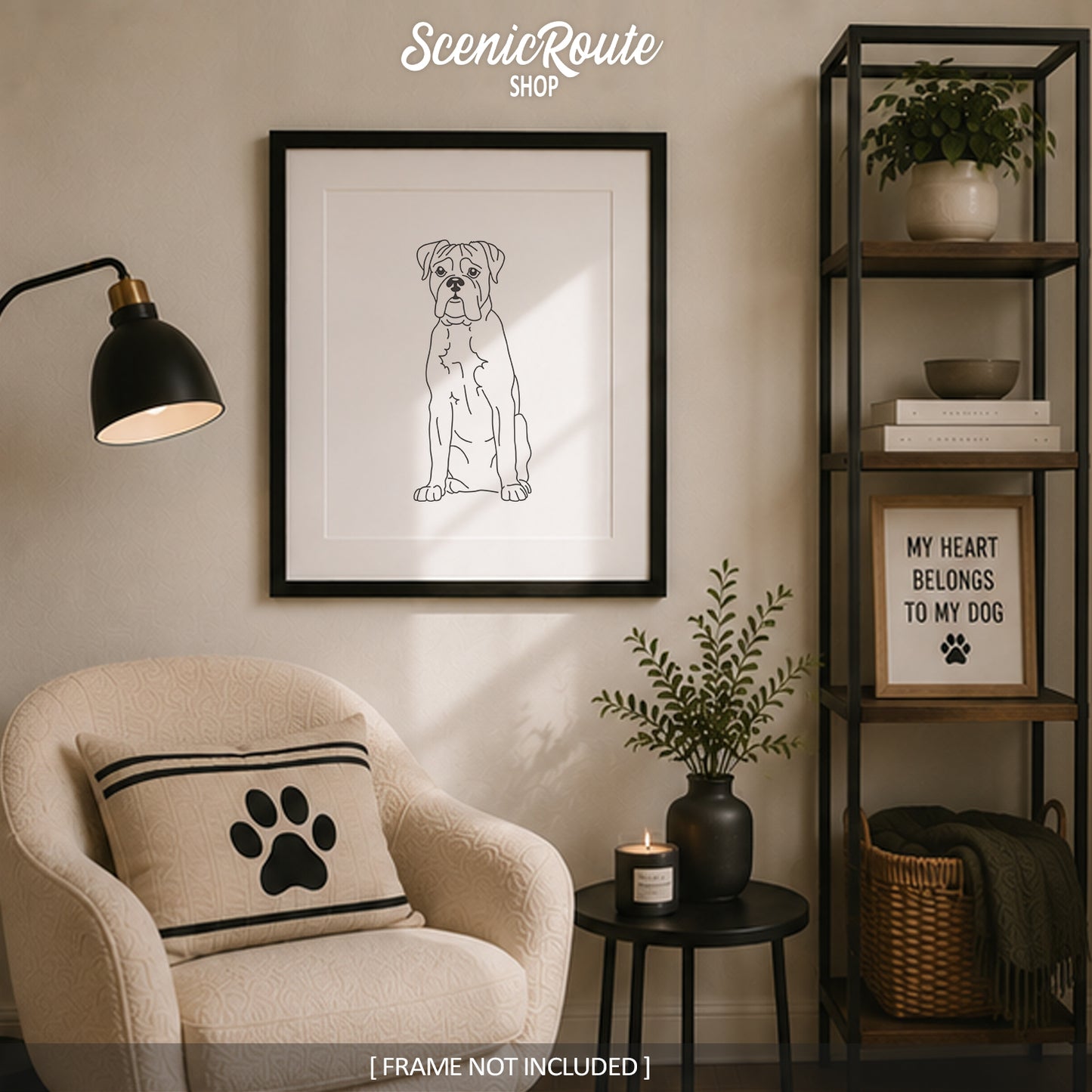 Boxer Art Print