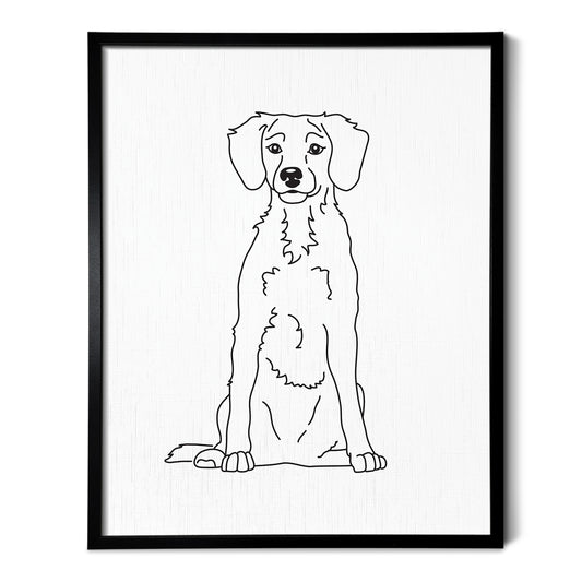 Brittany Spaniel Art Print