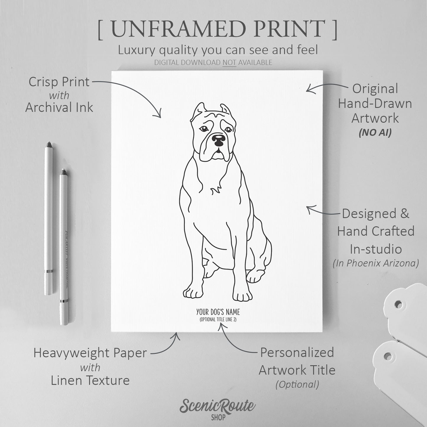 Cane Corso Art Print