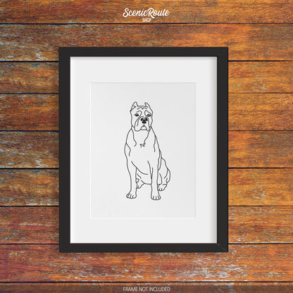 Cane Corso Art Print