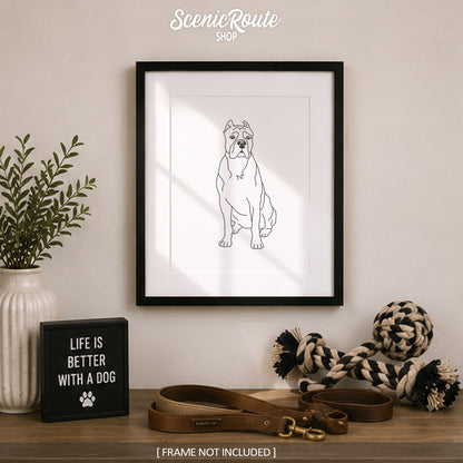Cane Corso Art Print
