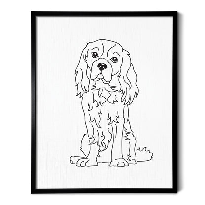 Cavalier King Charles Spaniel Art Print