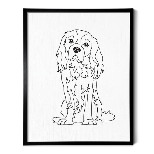 Cavalier King Charles Spaniel Art Print