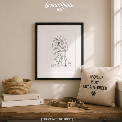 Cavalier King Charles Spaniel Art Print