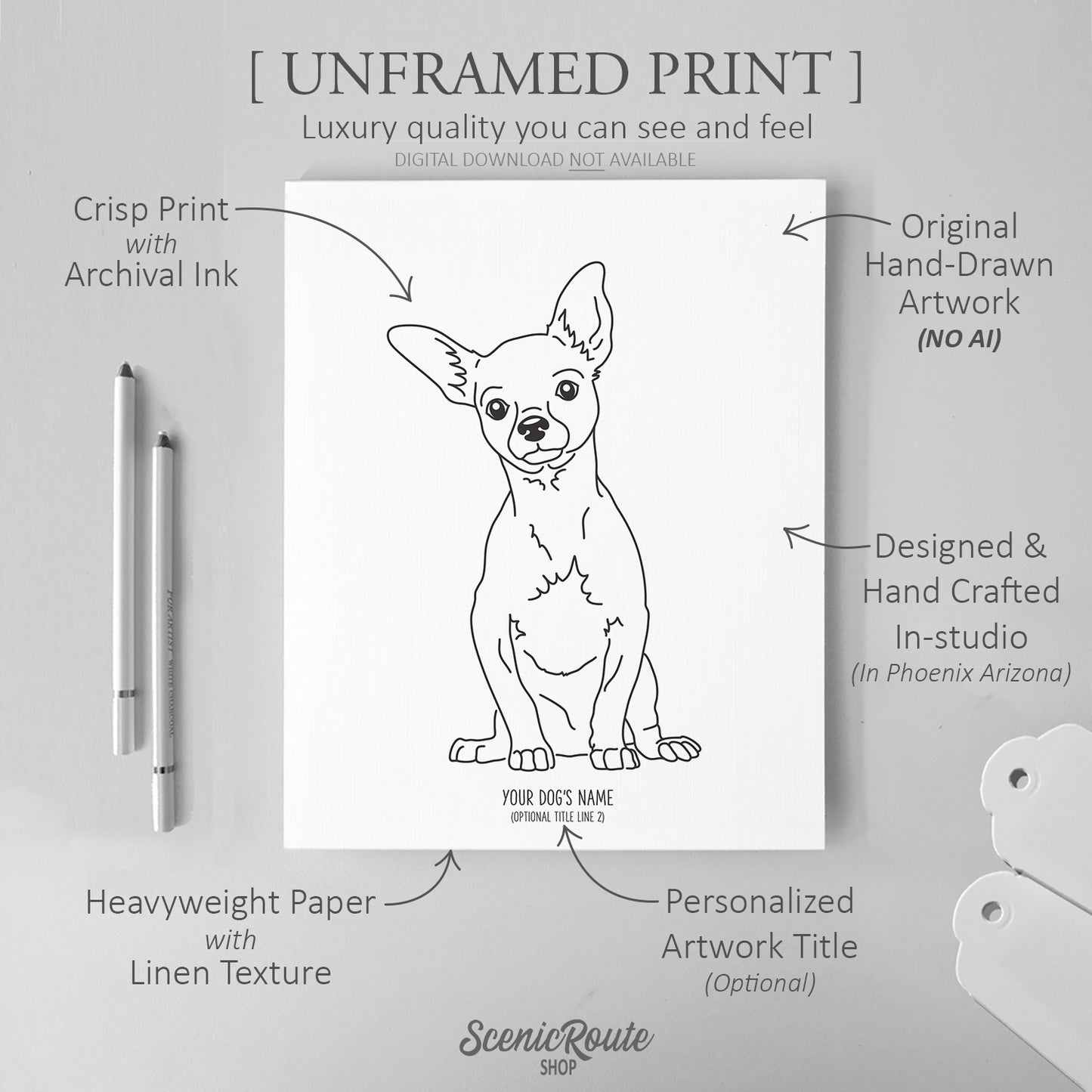 Chihuahua Art Print