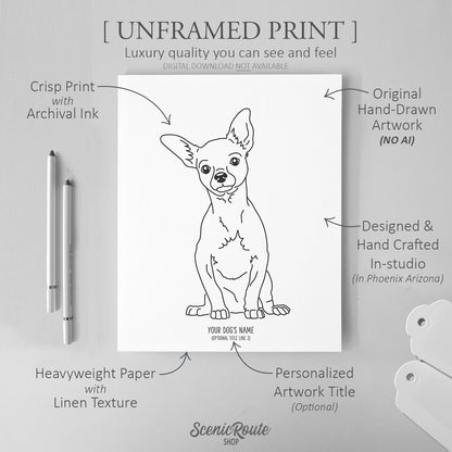 Chihuahua Art Print
