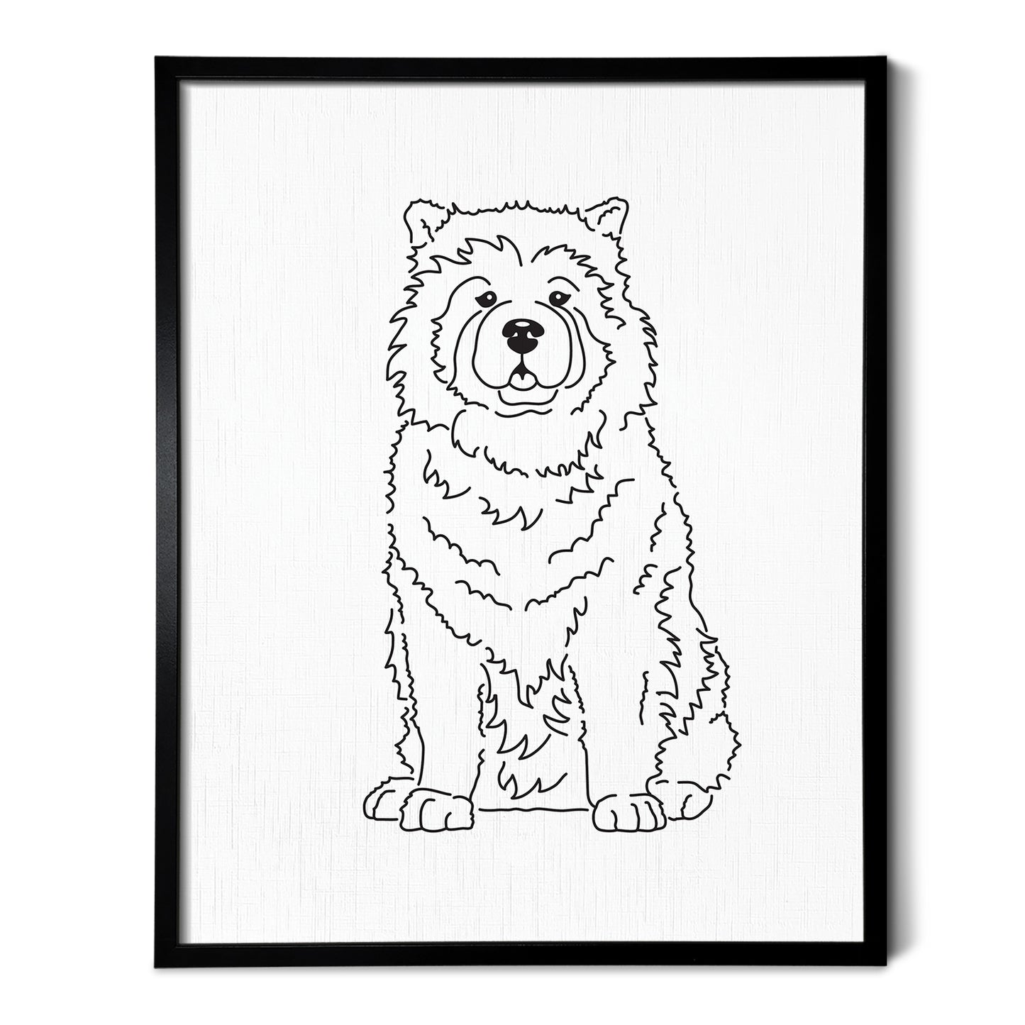 Chow Art Print