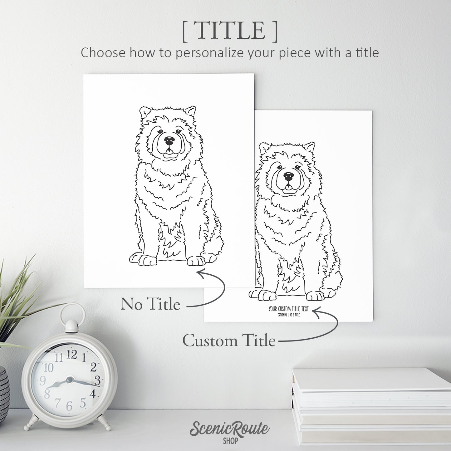 Chow Art Print