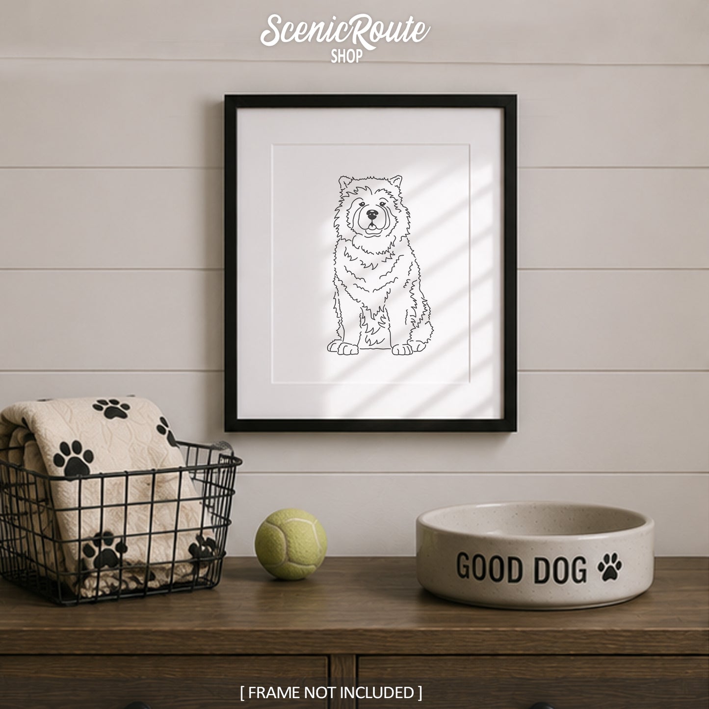 Chow Art Print