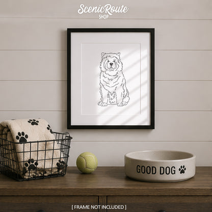 Chow Art Print