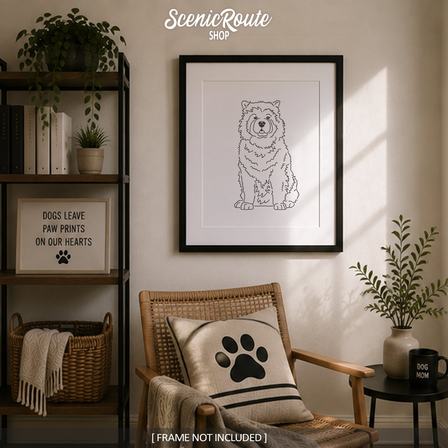 Chow Art Print