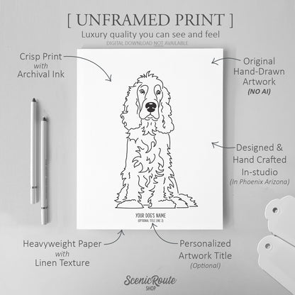 Cocker Spaniel Art Print
